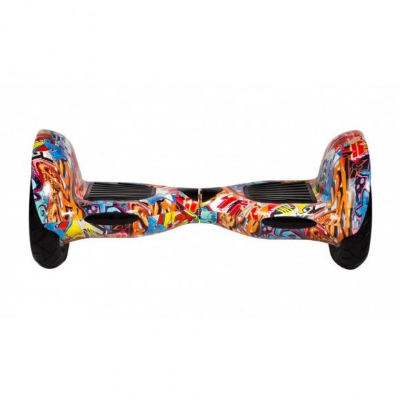Гироскутер Smart Balance Wheel SUV 10.5 Premium с колонками + самобалансир граффити оранжевый