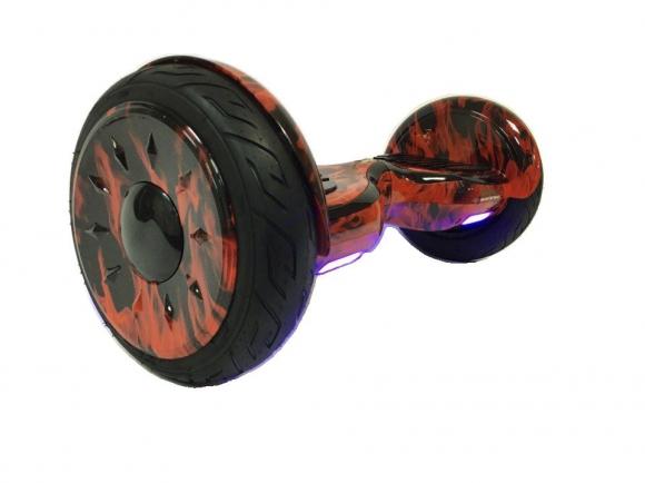 Гироскутер Smart Balance Wheel SUV 10.5 Premium с колонками + самобалансир оранжевый огонь