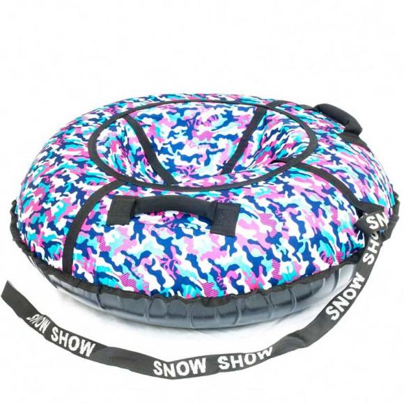 Тюбинг Snow Show "Хаки розовый" D-120 см