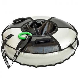 Тюбинг Snow Show "Элит" 105 см черный/серебро