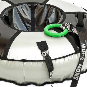 Тюбинг Snow Show "Элит" 105 см черный/серебро