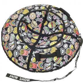 Тюбинг Snow Show "современный мир" D-120 см