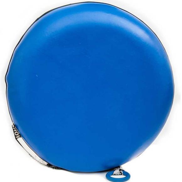 Тюбинг с пластиковым дном 100 см бирюза